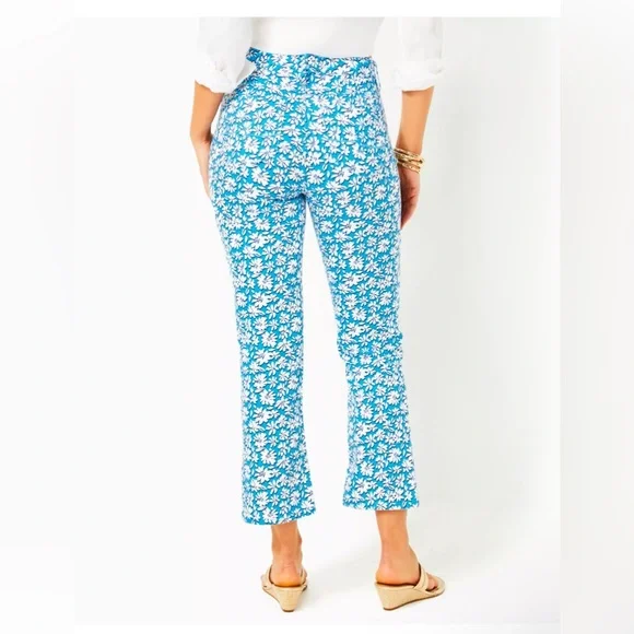 🌼 Lilly Pulitzer Annet High Rise Crop Flare Jean